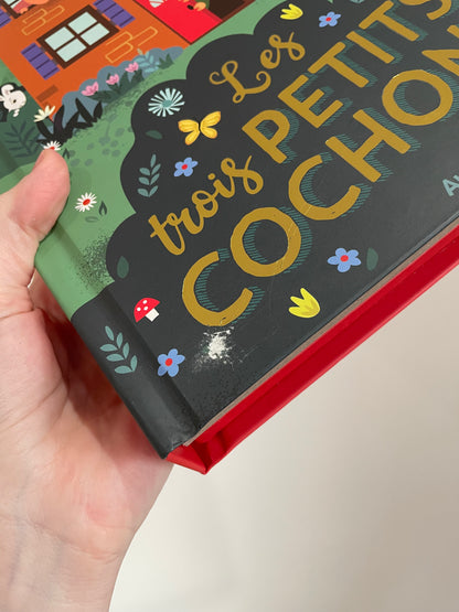 IMPARFAIT ｜Livre projecteur - Les 3 petits cochons - AUZOU