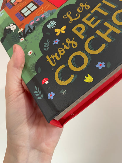 IMPARFAIT ｜Livre projecteur - Les 3 petits cochons - AUZOU