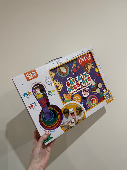 IMPARFAIT -> Coffret cuisine enfant – Gâteaux & Desserts Incontournables