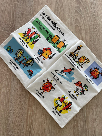 Livre en tissu - La gazette des bébés - La Côte Atlantique