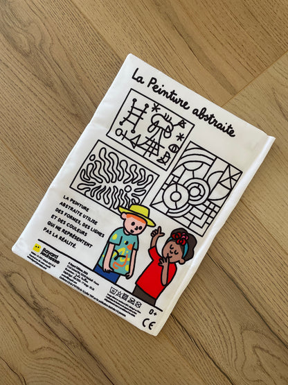 Livre en tissu - La gazette à colorier