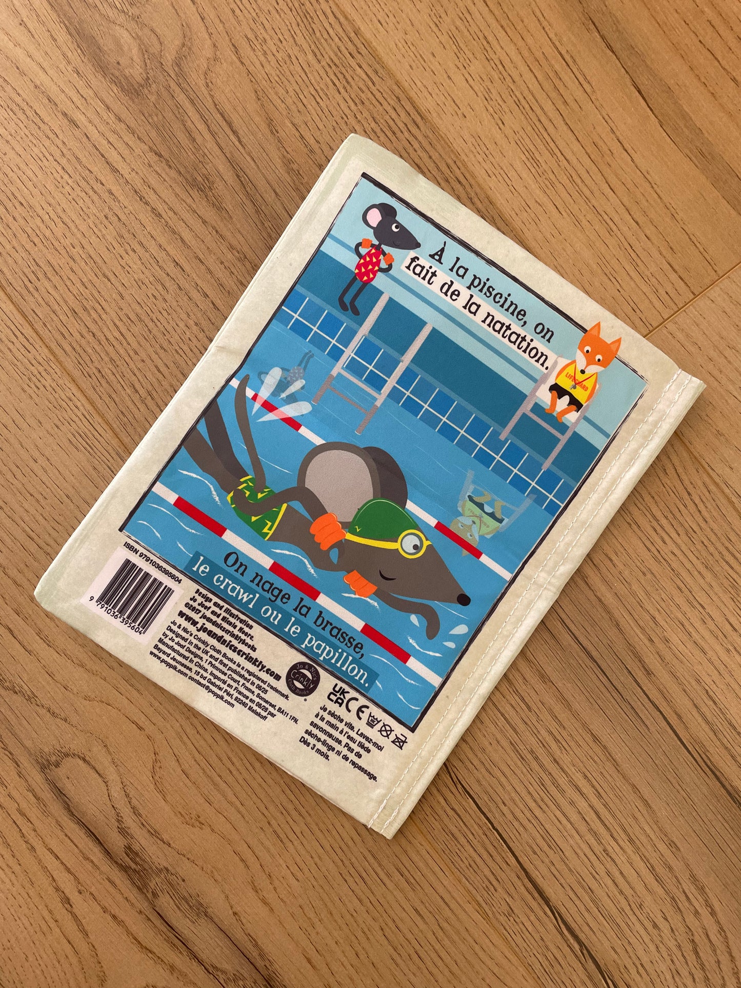 Livre en tissu - Mon Petit Journal - Les sports