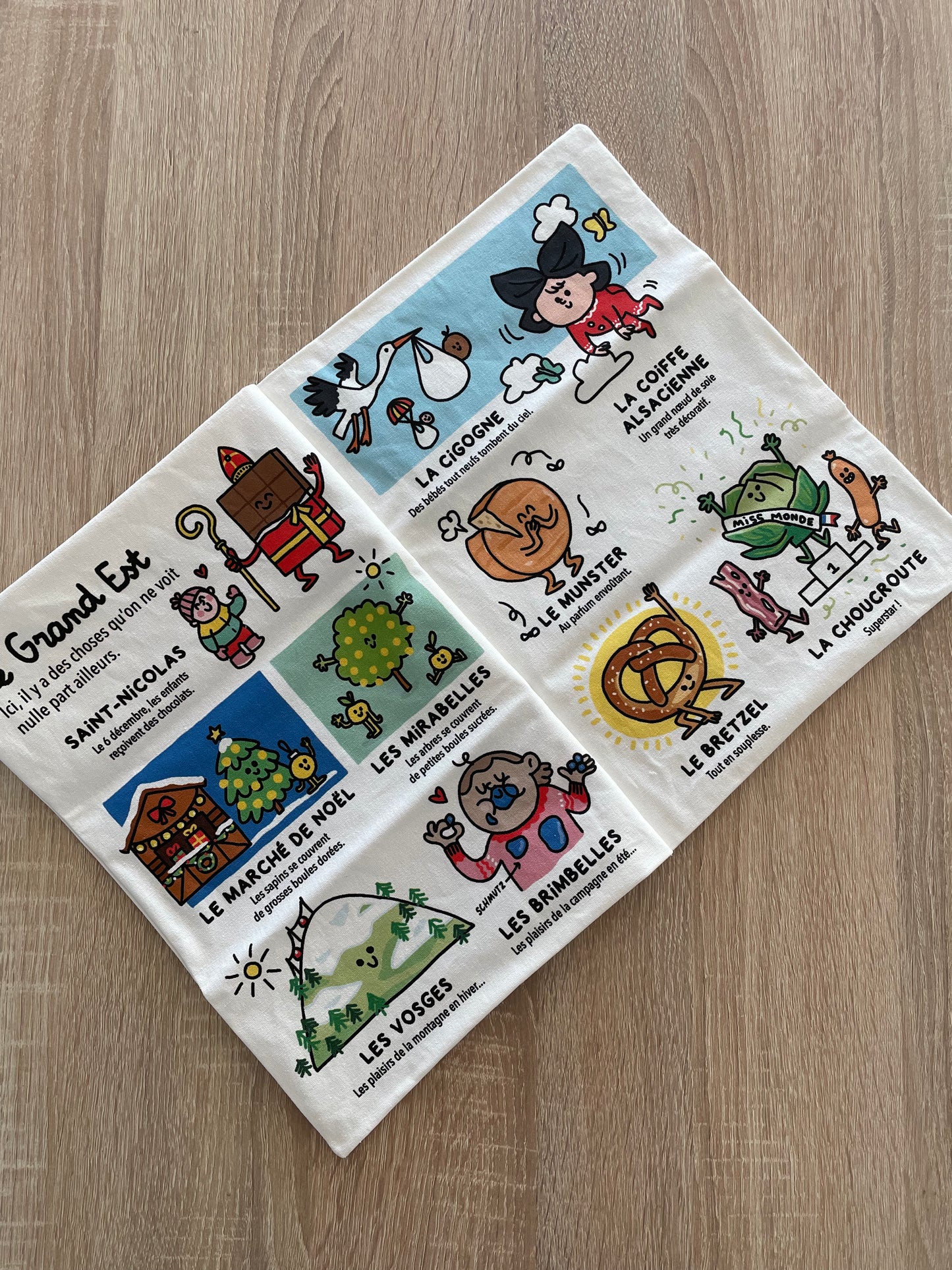 Livre en tissu - La gazette des bébés - Le Grand Est