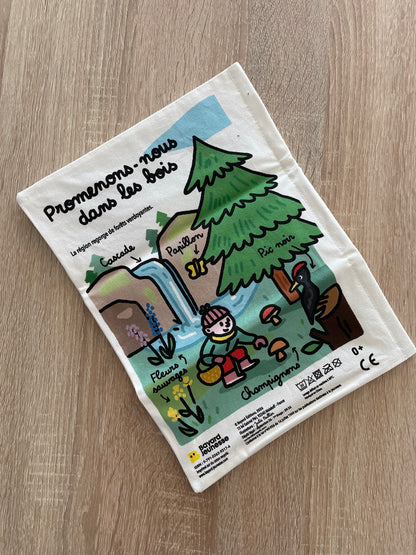 Livre en tissu - La gazette des bébés - Le Grand Est