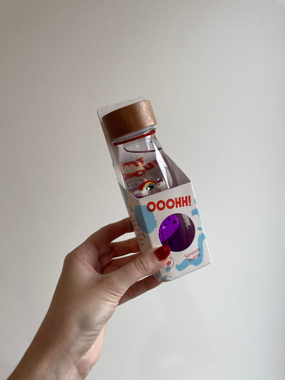 IMPARFAIT : Bouteille sensorielle - Rainbow