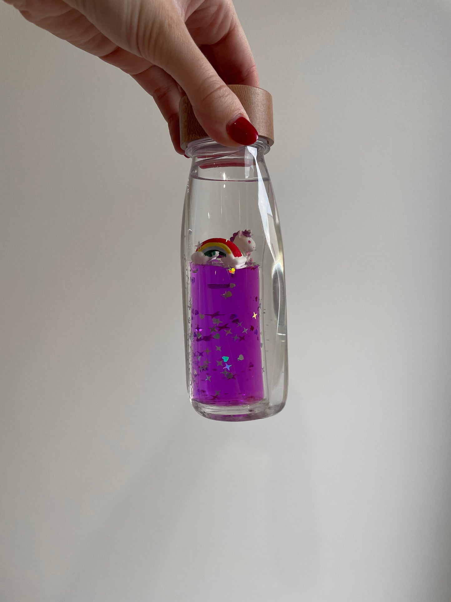 IMPARFAIT : Bouteille sensorielle - Rainbow