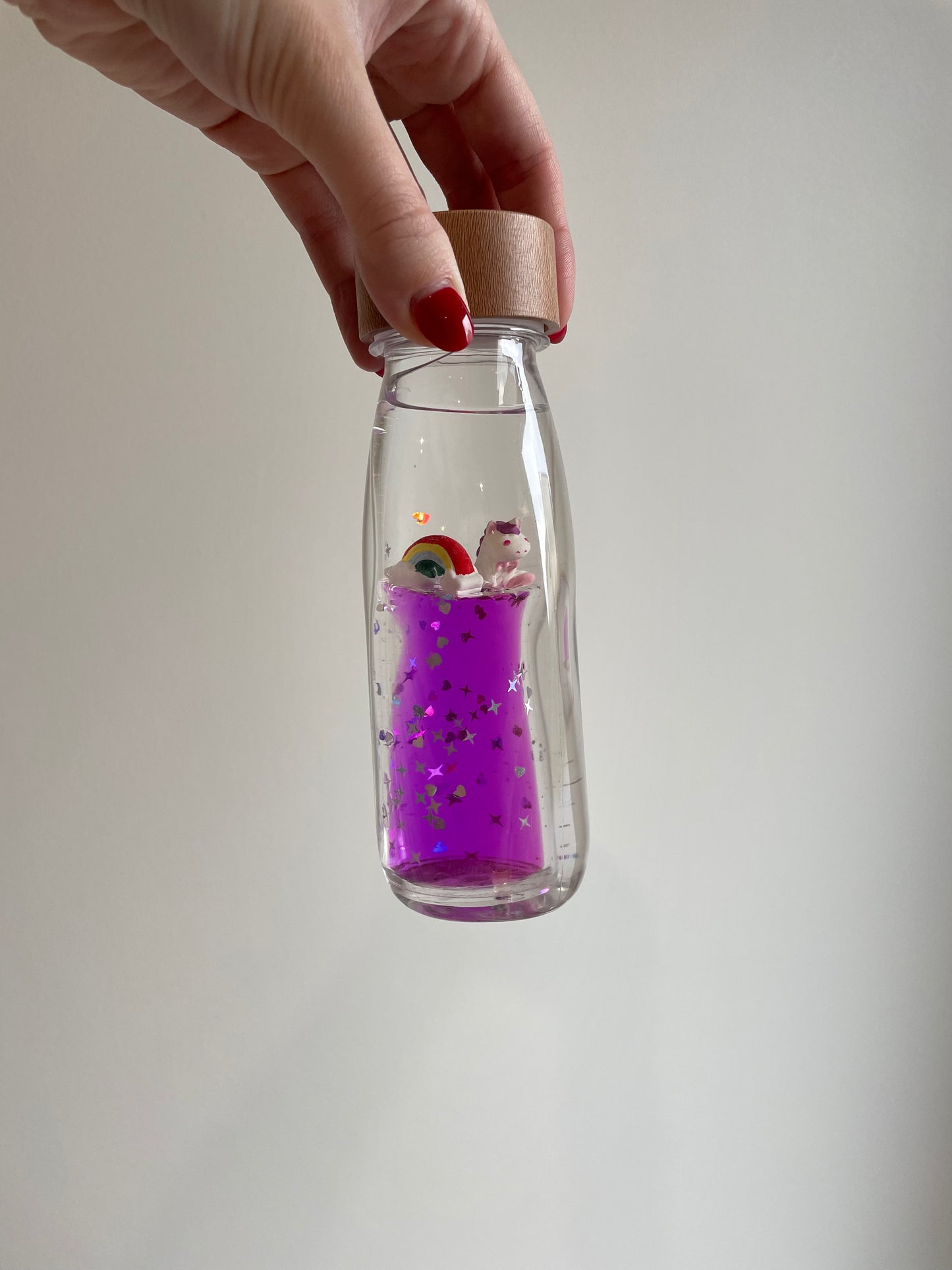 IMPARFAIT : Bouteille sensorielle - Rainbow