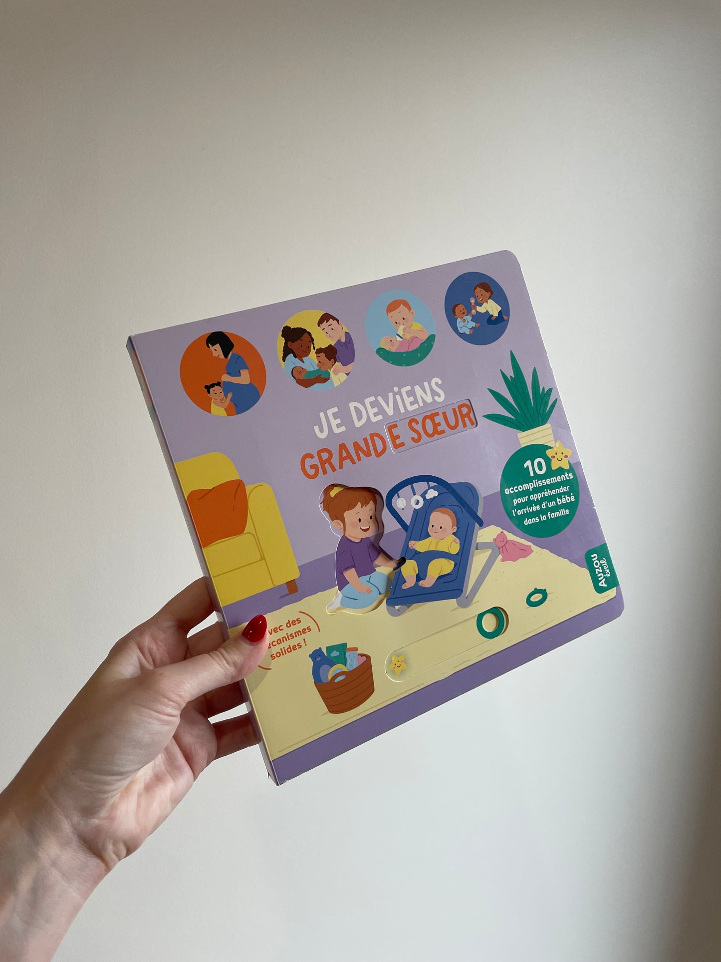 IMPARFAIT : Livre - Je deviens grand frère / grande soeur