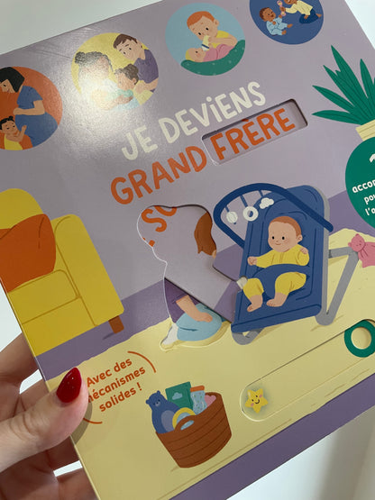IMPARFAIT : Livre - Je deviens grand frère / grande soeur