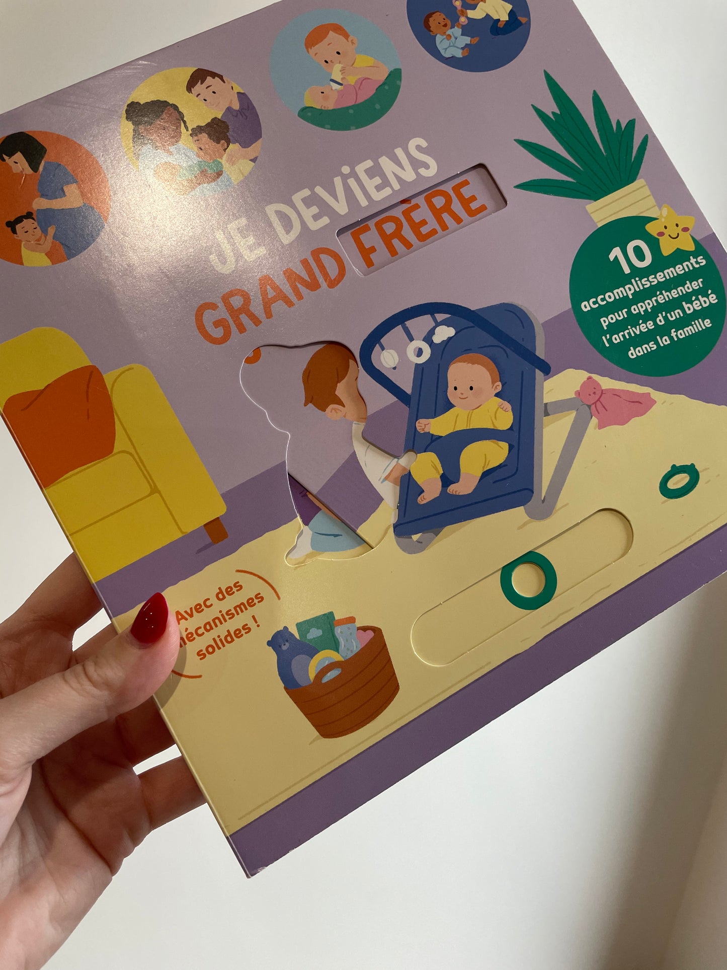 IMPARFAIT : Livre - Je deviens grand frère / grande soeur
