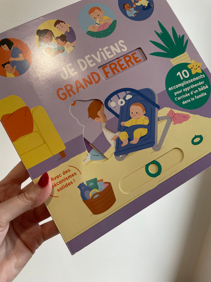 IMPARFAIT : Livre - Je deviens grand frère / grande soeur