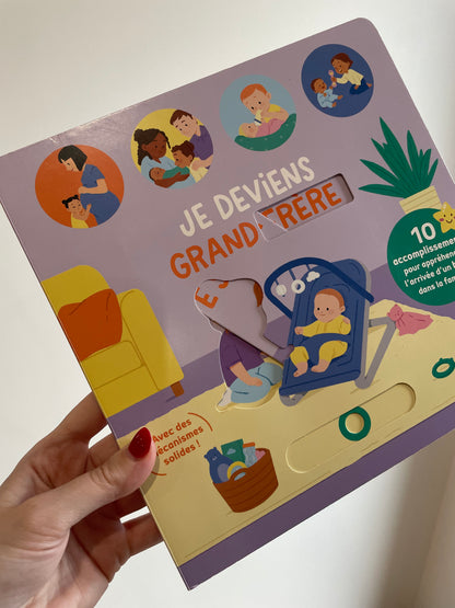 IMPARFAIT : Livre - Je deviens grand frère / grande soeur