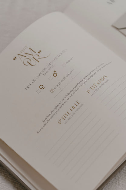 Livre de naissance - Pure Velours