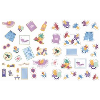 Livre autocollant - J'arrête la tétine