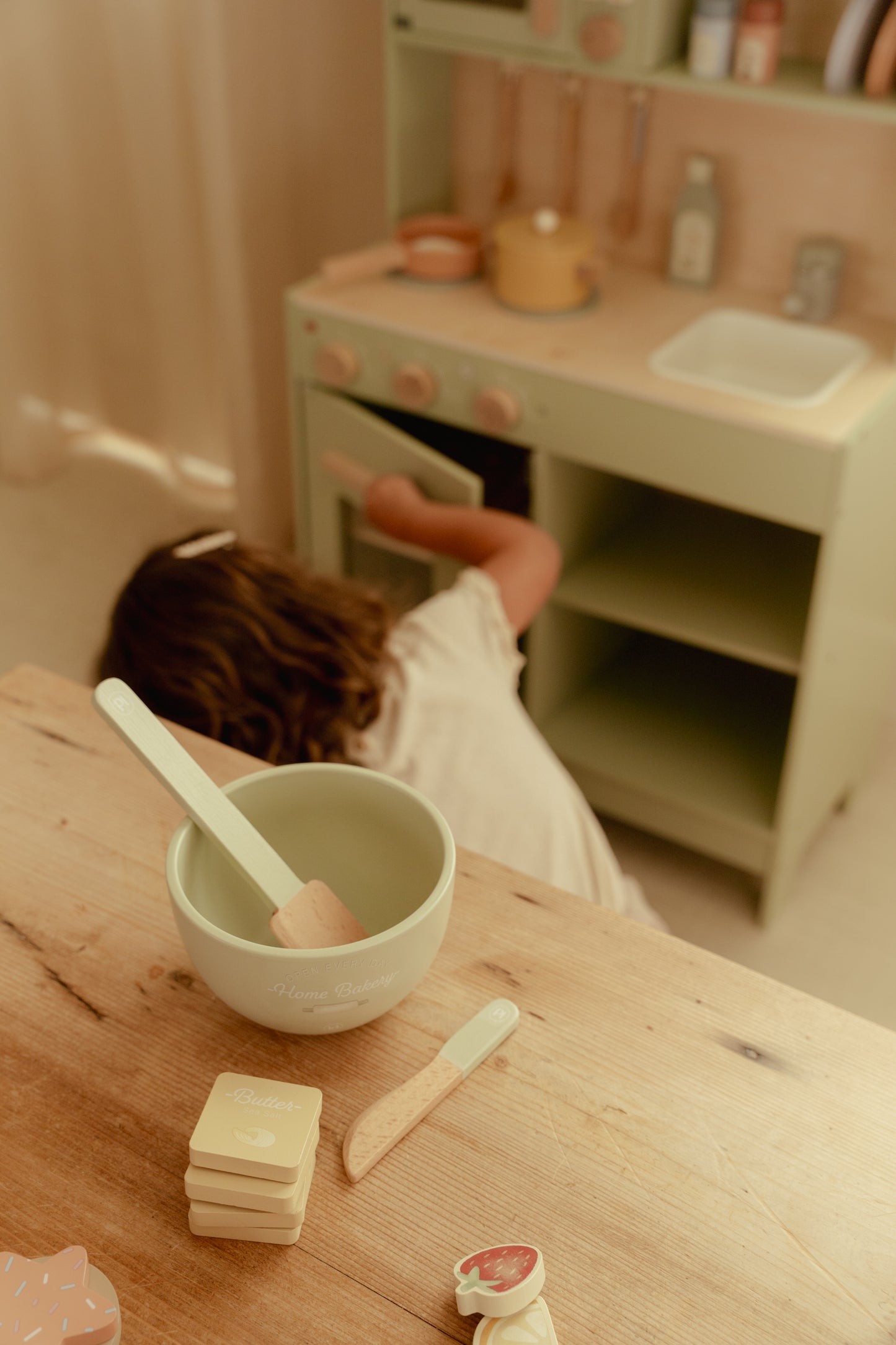 Set de pâtisserie en bois