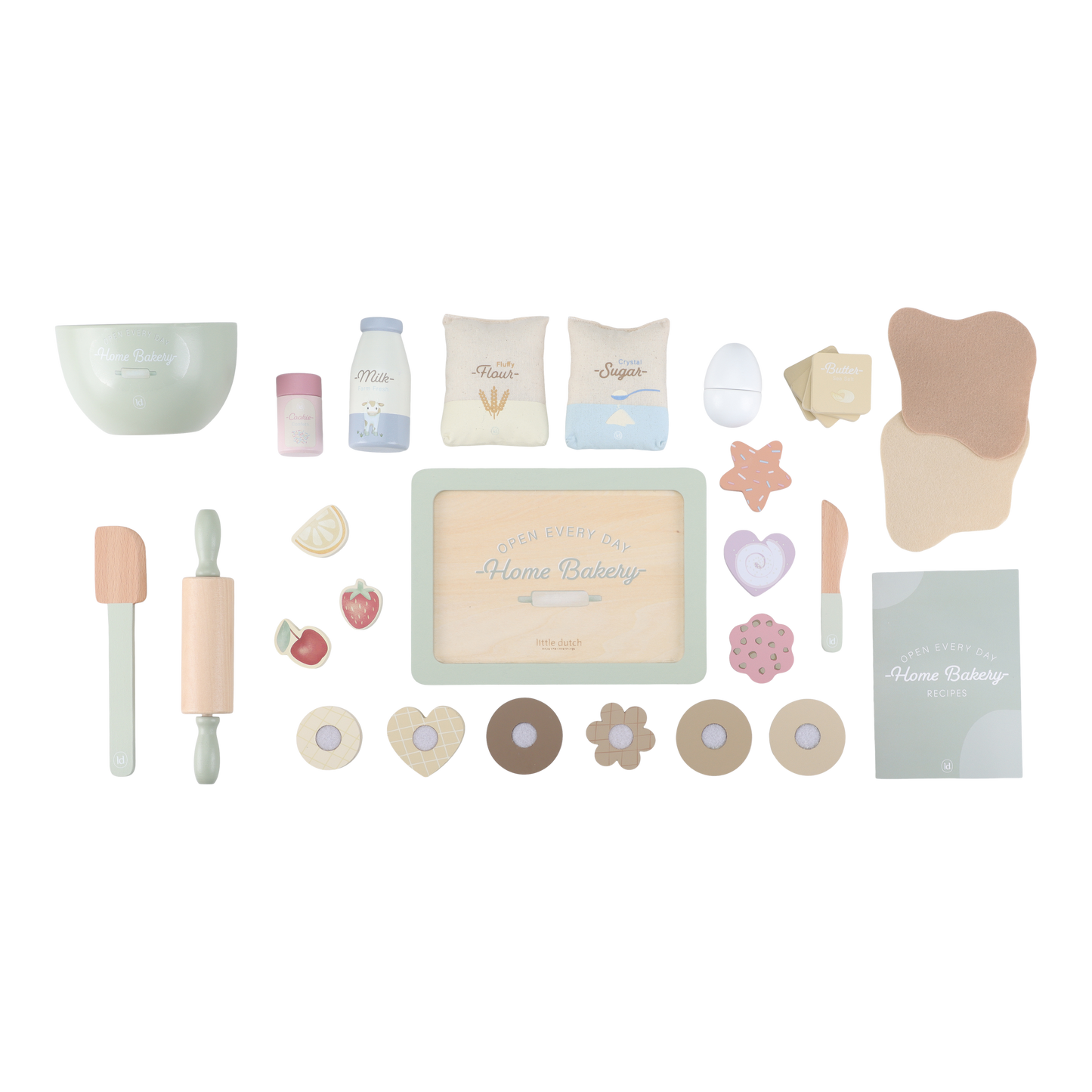 Set de pâtisserie en bois