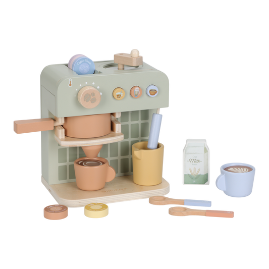 Machine à café en bois