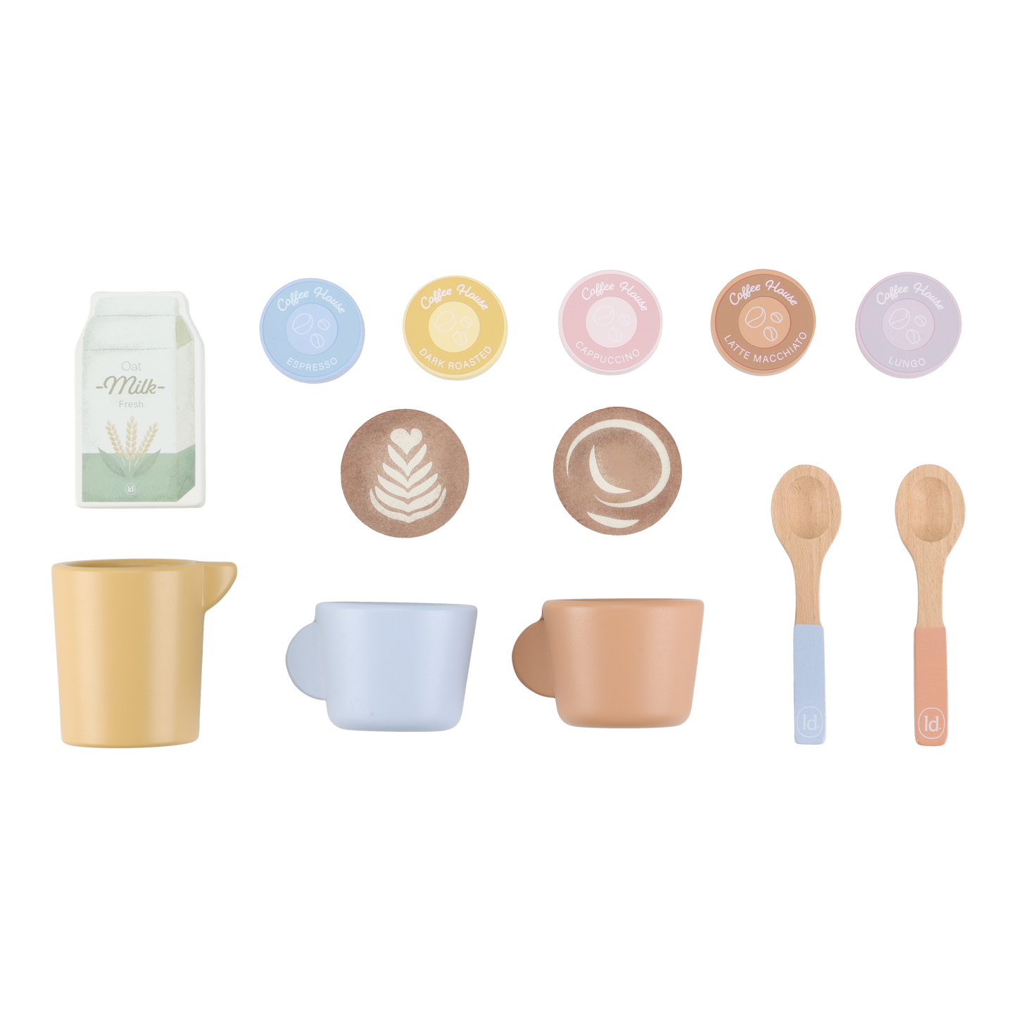 Machine à café en bois