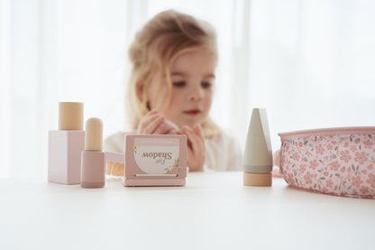 Set de maquillage en bois