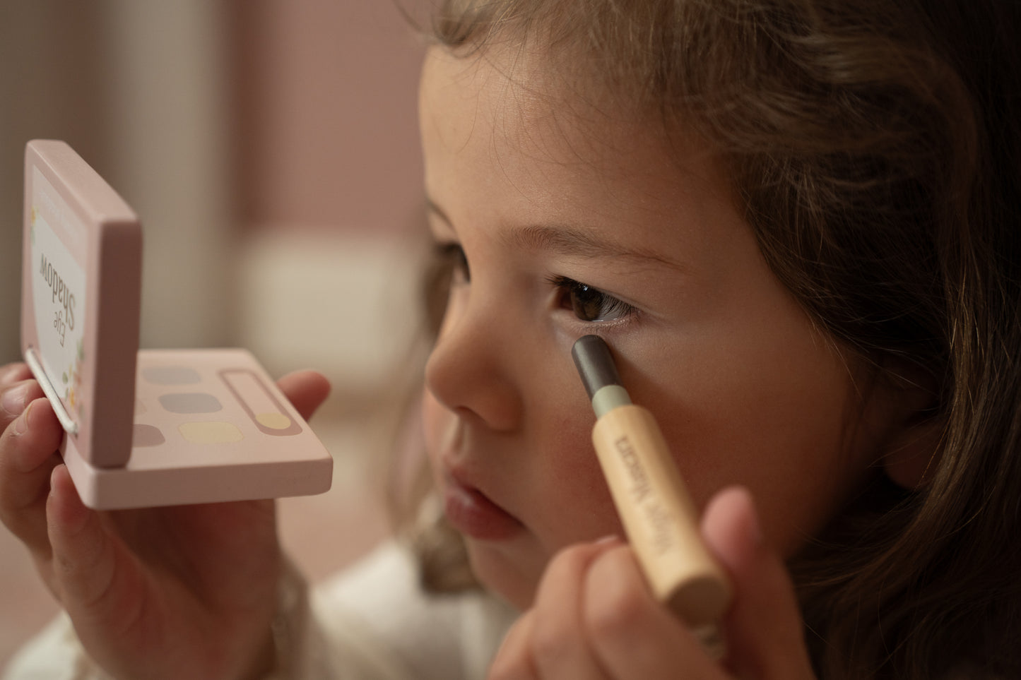 Set de maquillage en bois