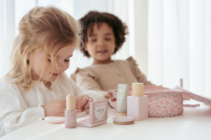 Set de maquillage en bois