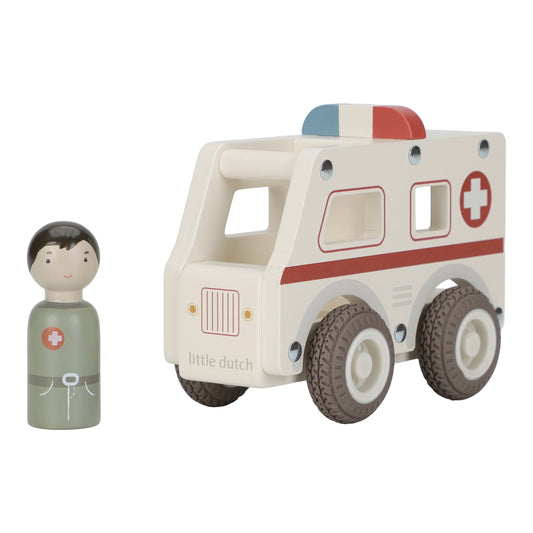 Ambulance en bois