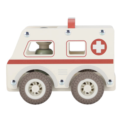 Ambulance en bois