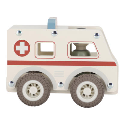 Ambulance en bois
