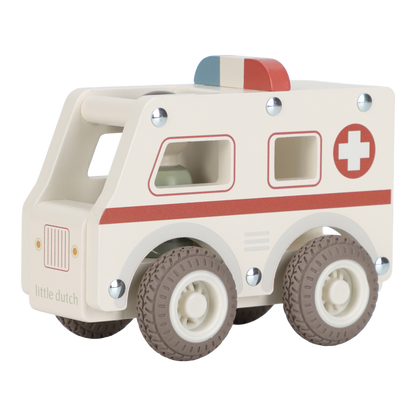 Ambulance en bois