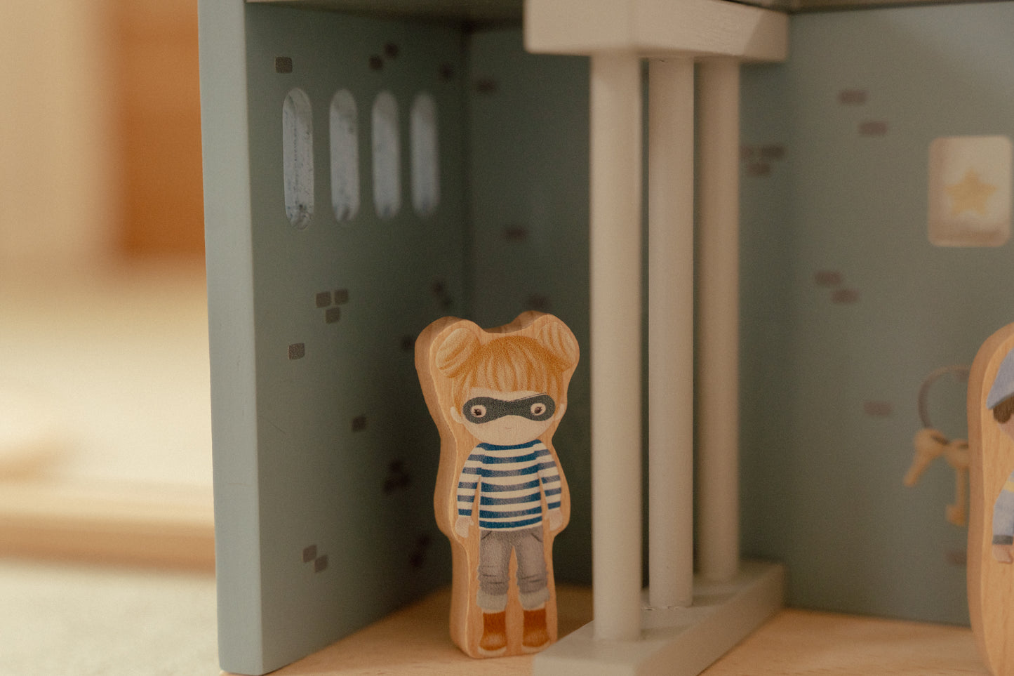 Commissariat de police en bois