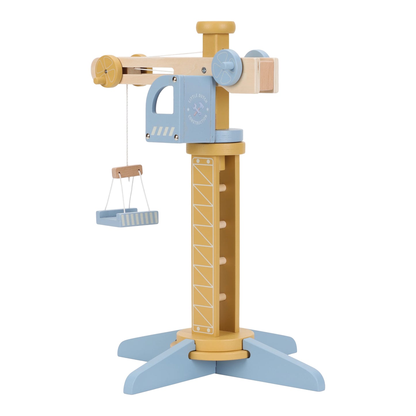 Grue et chantier en bois