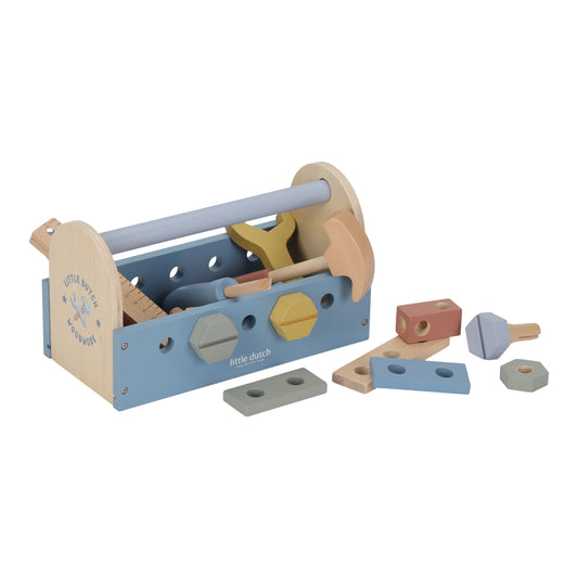 Boîte à outils en bois