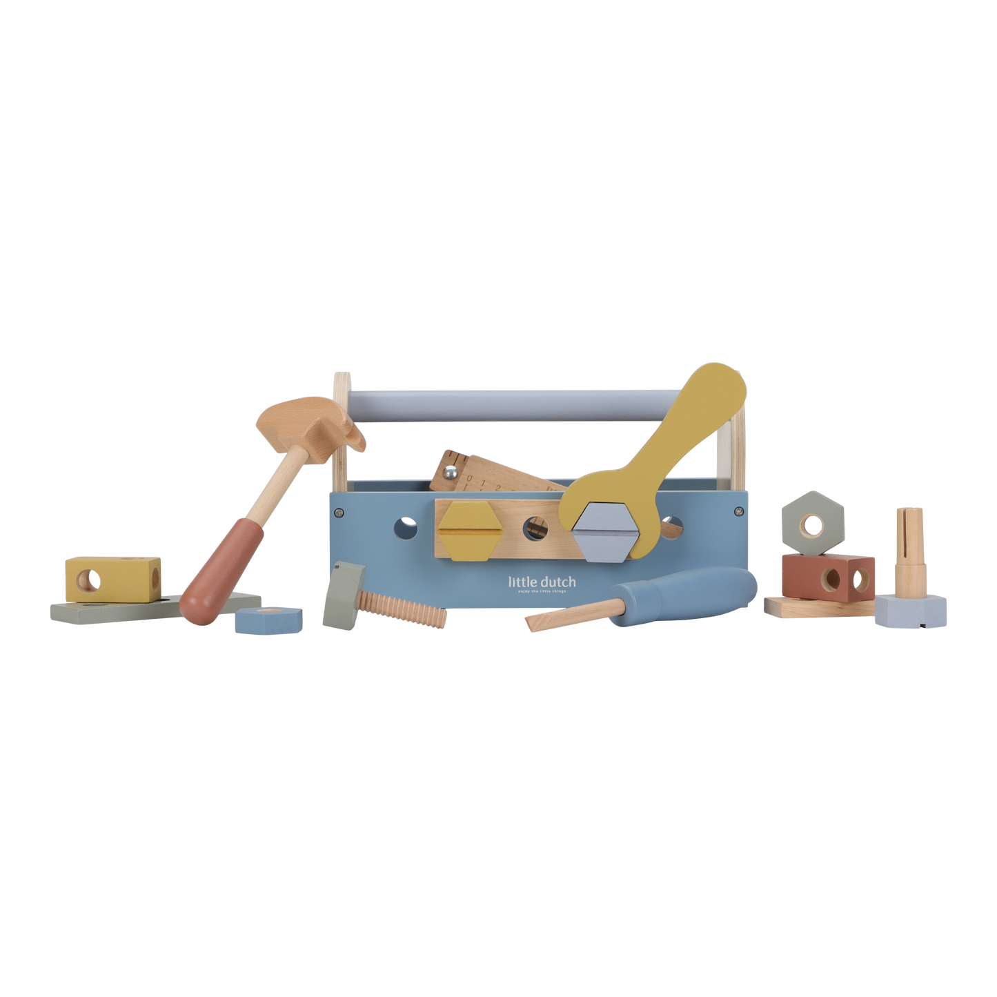 Boîte à outils en bois