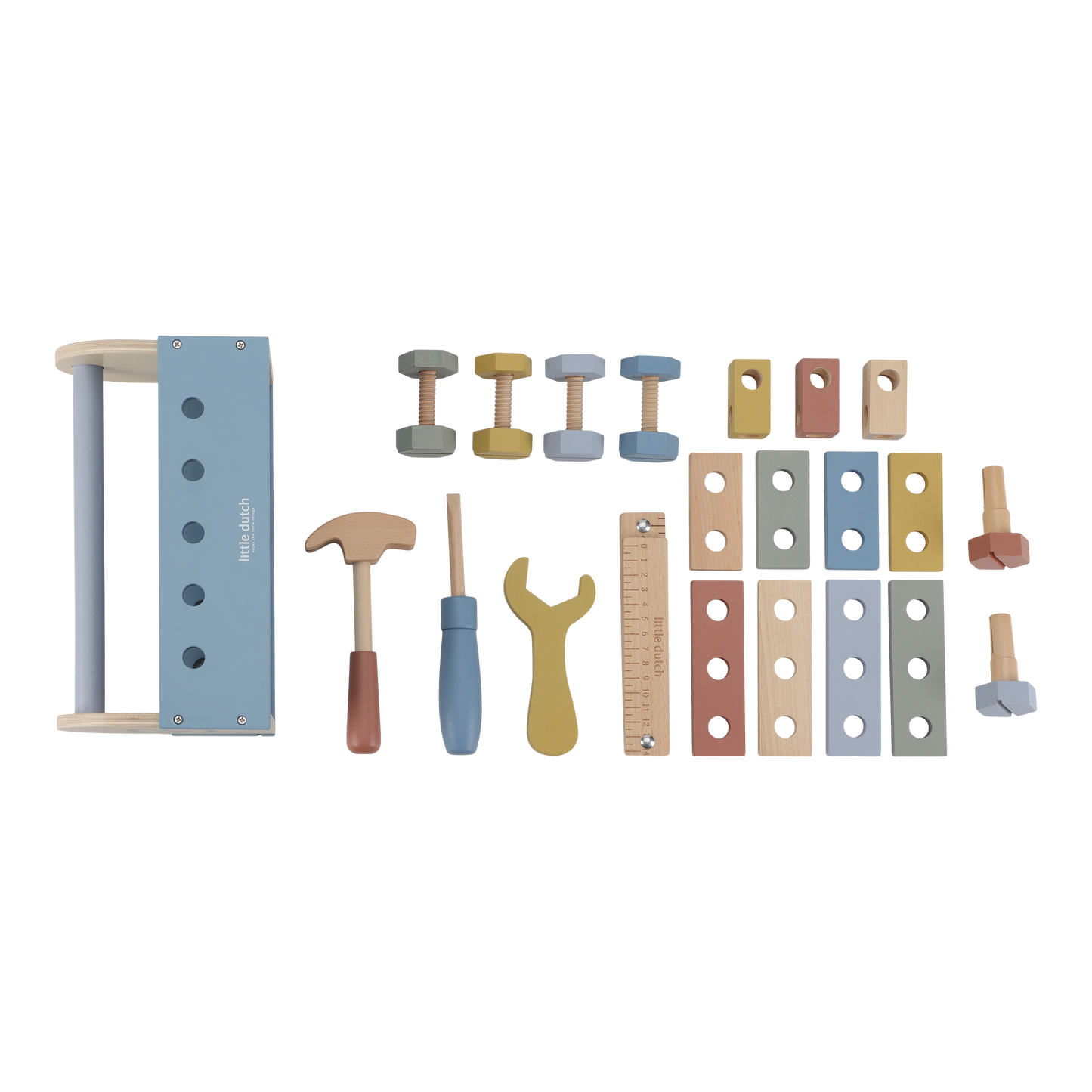 Boîte à outils en bois