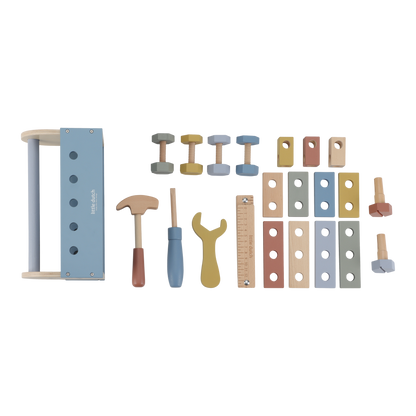 Boîte à outils en bois