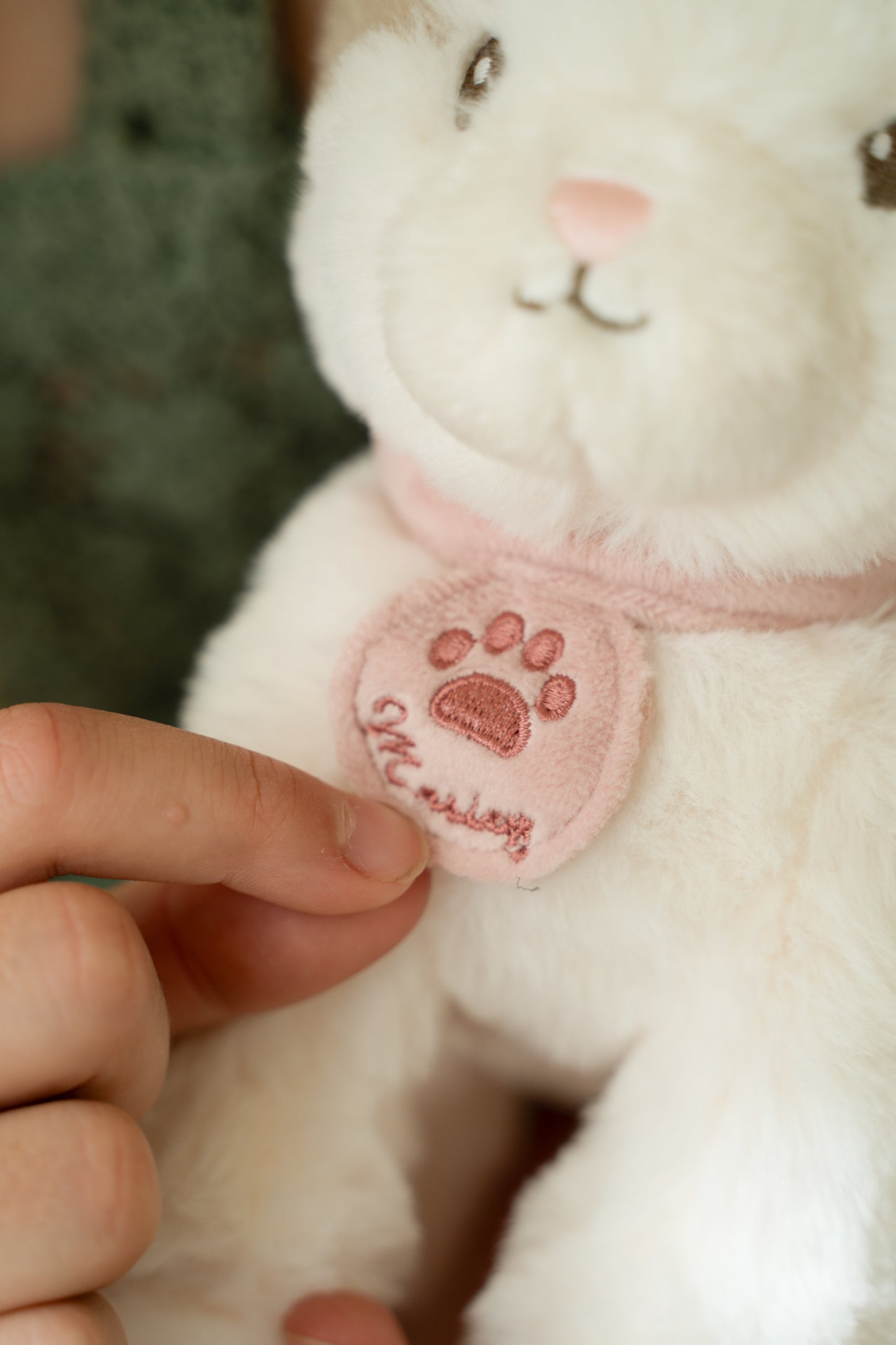 Peluche chat avec sac de transport - Marley
