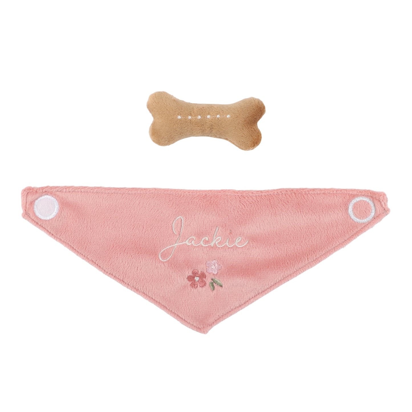 Peluche chien avec sac de transport - Jackie