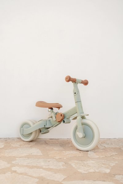 Tricycle évolutif 4 en 1 - Sauge ( Précommande )