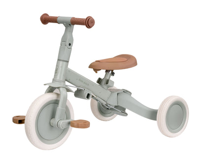 Tricycle évolutif 4 en 1 - Sauge ( Précommande )
