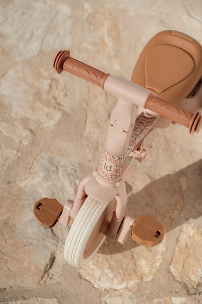 Tricycle évolutif 4 en 1 - Rose ( Précommande )