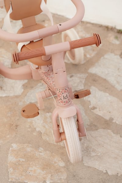 Tricycle évolutif 4 en 1 - Rose ( Précommande )