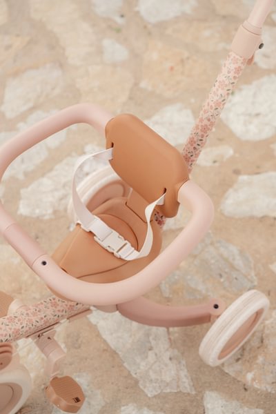 Tricycle évolutif 4 en 1 - Rose ( Précommande )