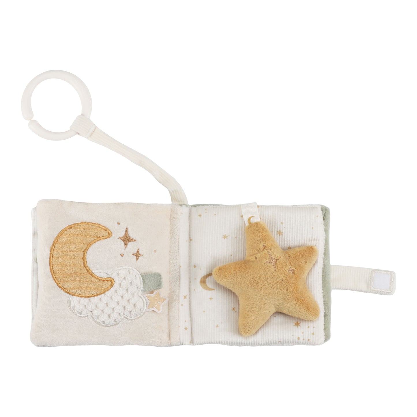 Livre d'activités en tissu pour poussette - Newborn Naturals