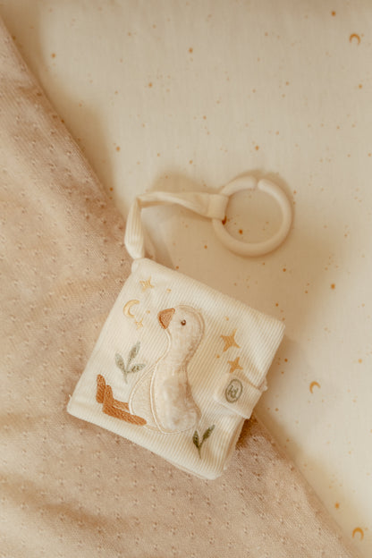 Livre d'activités en tissu pour poussette - Newborn Naturals