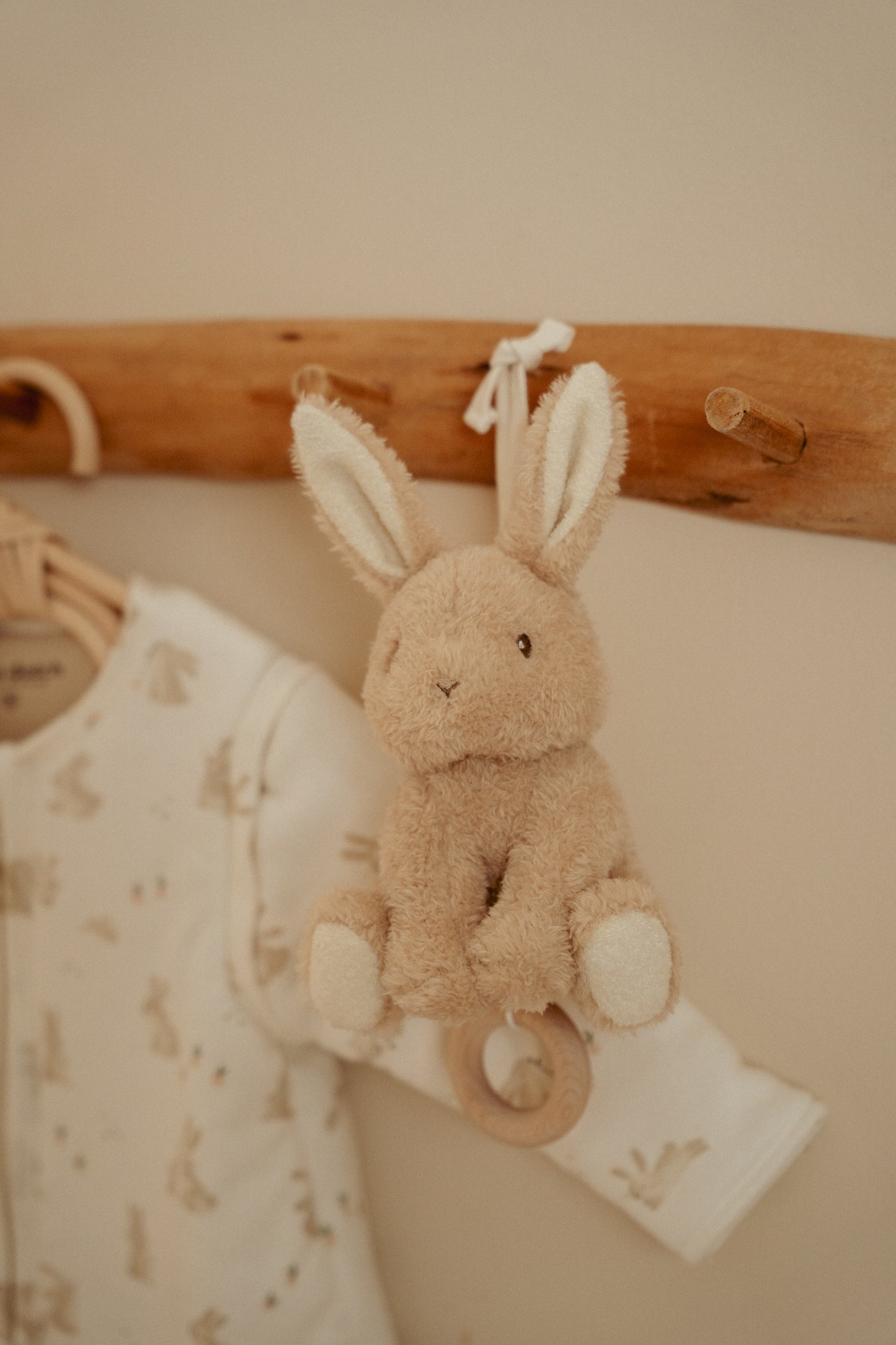 Peluche musicale Lapin - Newborn Naturals