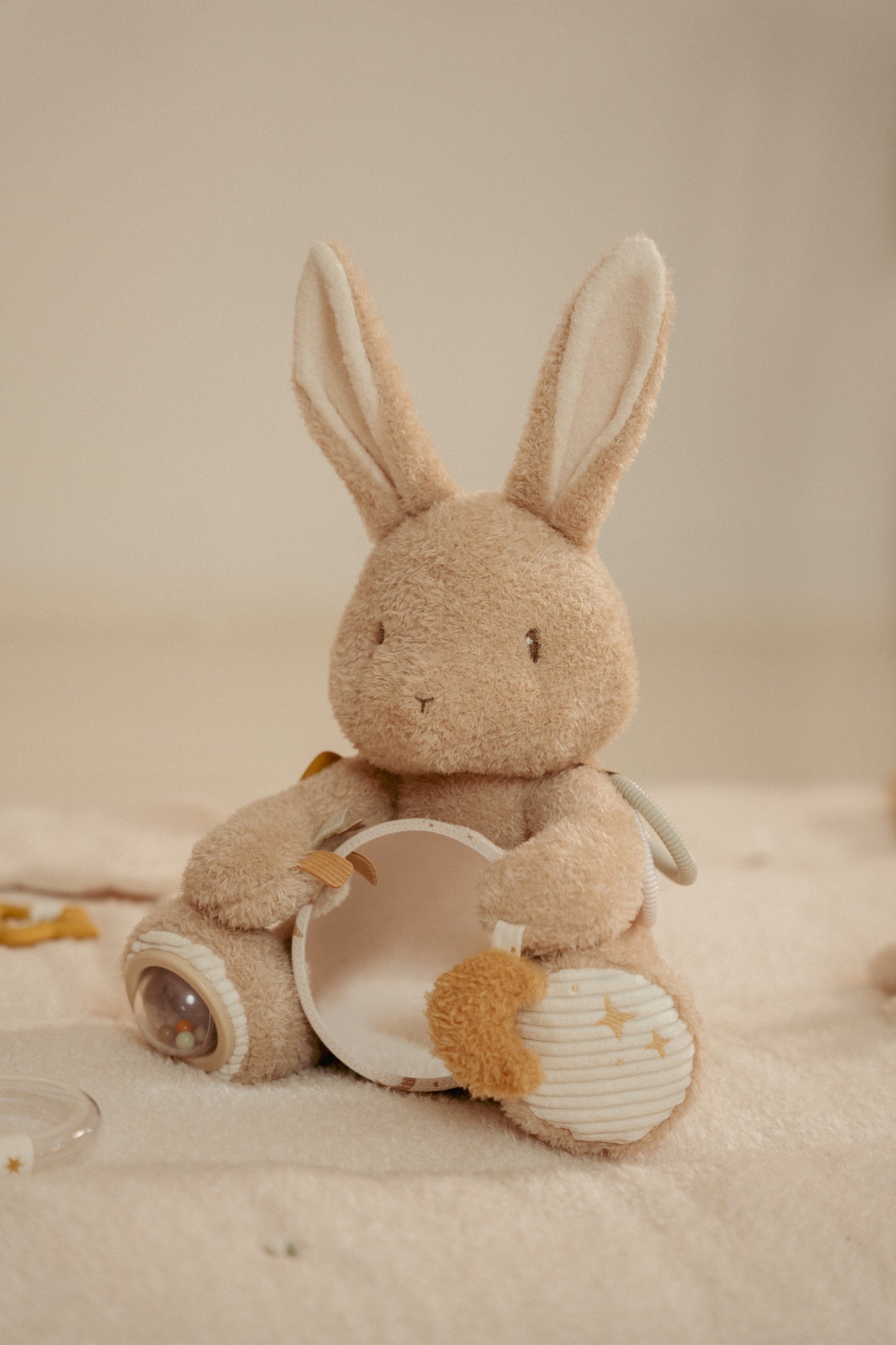 Peluche d'activités Lapin - Newborn Naturals