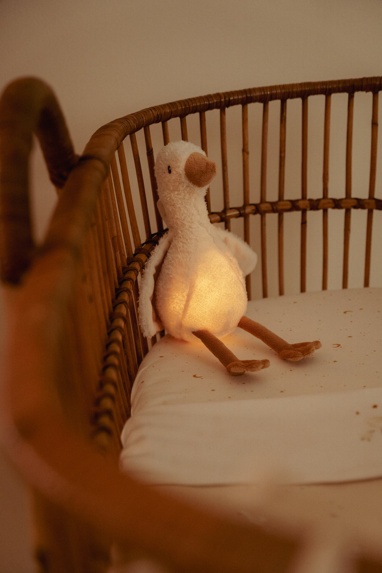 Peluche musicale et lumineuse Oie - Newborn Naturals ( PRÉCOMMANDE !!! )