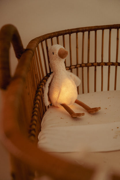 Peluche musicale et lumineuse Oie - Newborn Naturals ( PRÉCOMMANDE !!! )
