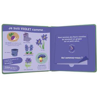 Mon livre des odeurs et des couleurs - Le Printemps