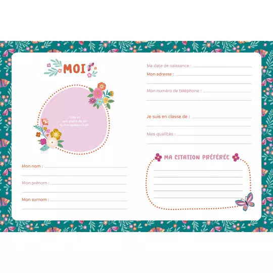 Mon carnet secret - Ultra pailleté